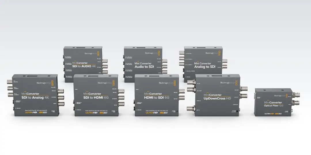 Blackmagic Design Dönüştürücüler · Yakalama · Standartlar