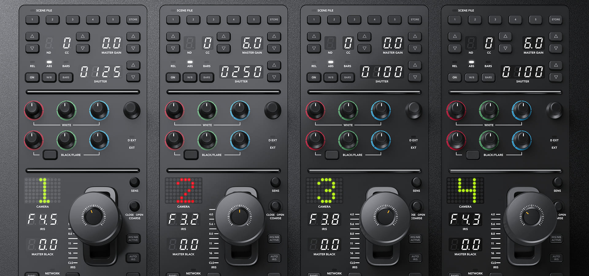 ATEM Camera Control Panel