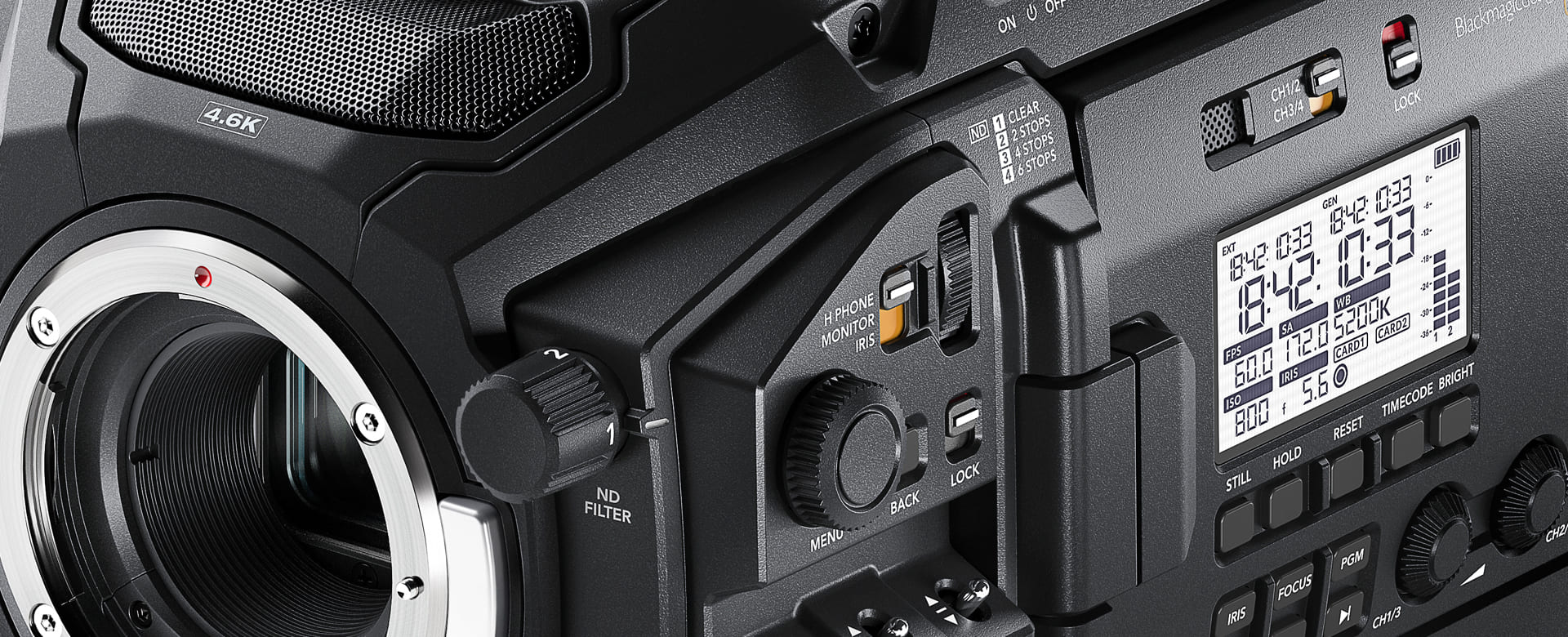 Blackmagic URSA Mini Pro 4.6K G2