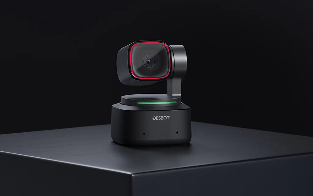 OBSBOT Tiny 2 AI 4K PTZ webcam
