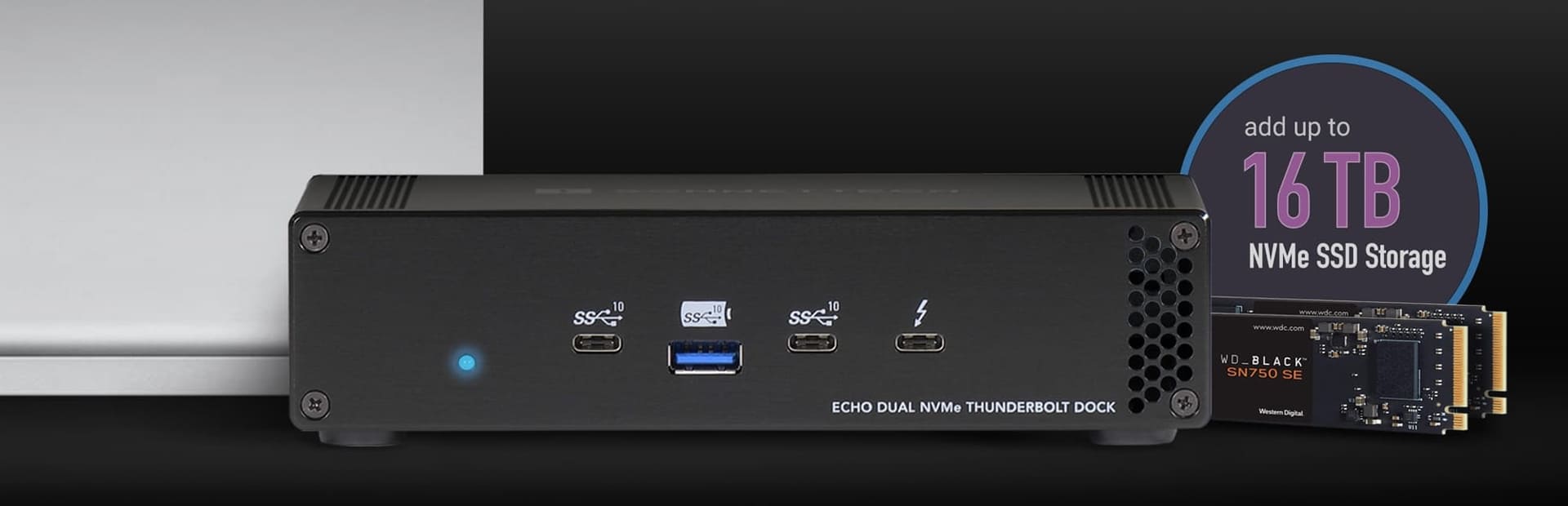 Echo Dual NVMe Thunderbolt Dock