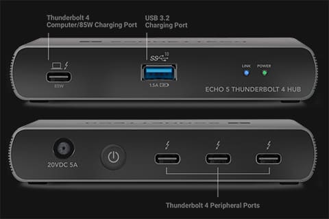 Echo Dual NVMe Thunderbolt Dock