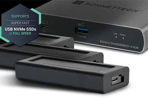 Echo Dual NVMe Thunderbolt Dock