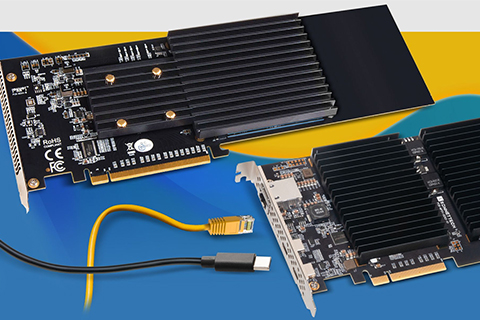 Sonnet M.2 2x4 Low-profile PCIe Card